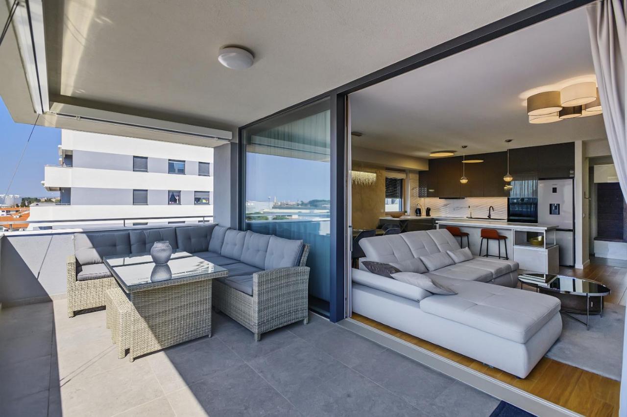 Luxury Apartment Sunset Zadar - With Garage And Balcony Eksteriør billede