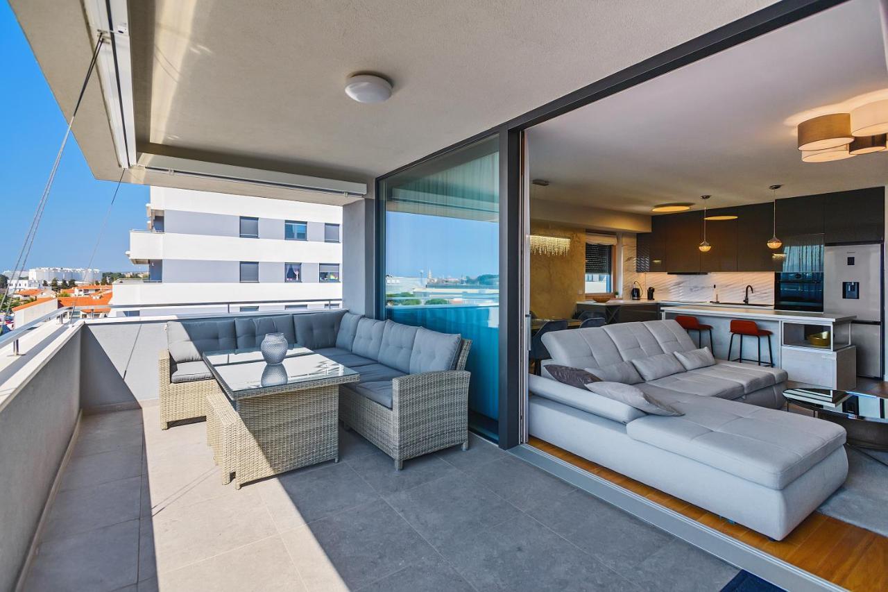 Luxury Apartment Sunset Zadar - With Garage And Balcony Eksteriør billede